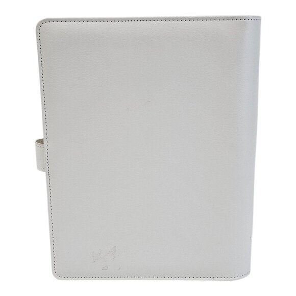 Agenda 52 The Paper Studio Binder 6 Ring Card Holders White DREAMS INTO PLANS - Picture 2 of 12